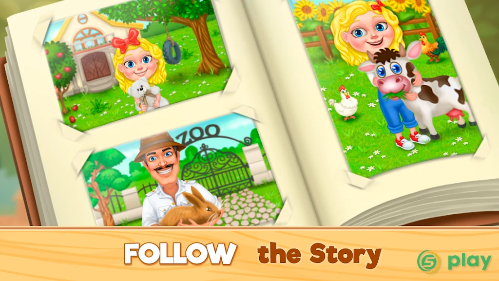 Granny’s Farm: Free Match 3 Game — скриншот 5