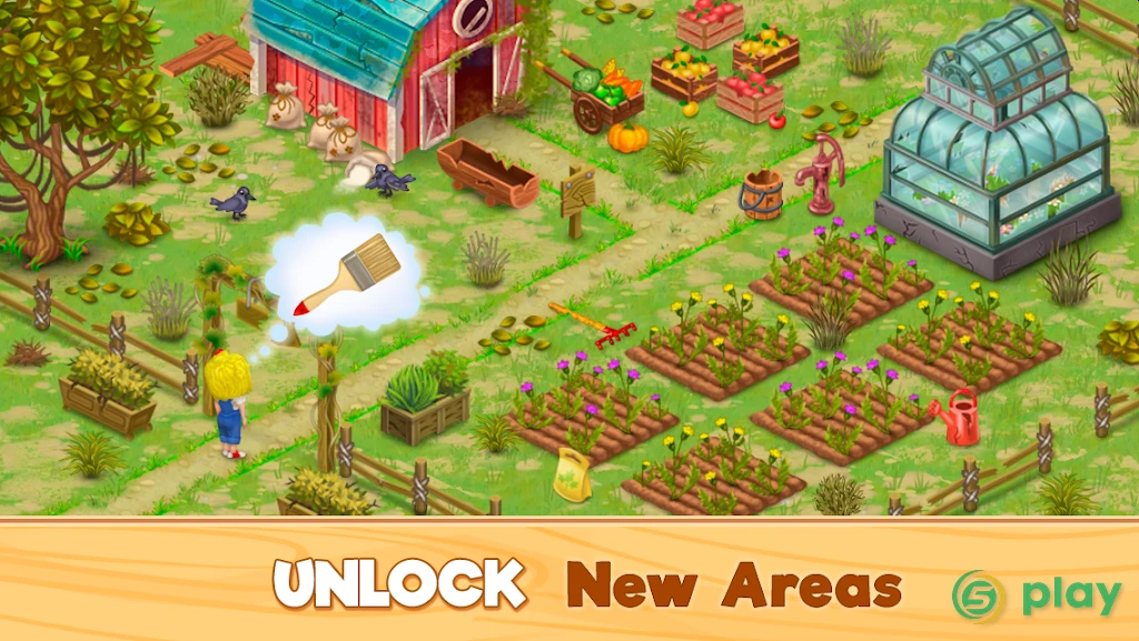Granny’s Farm: Free Match 3 Game — скриншот 6