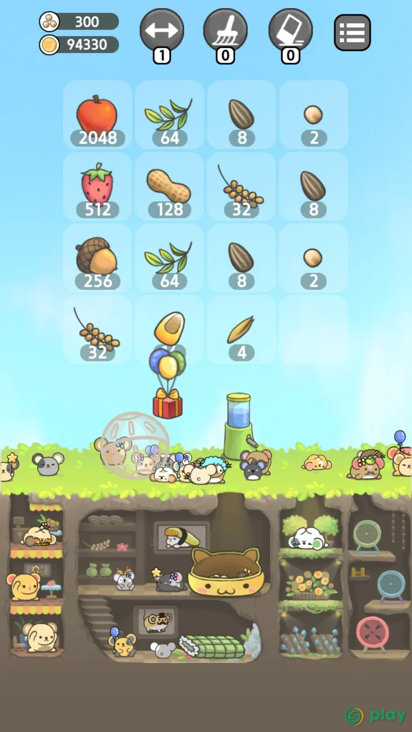 2048 HamsLAND - Hamster Paradise — скриншот 2