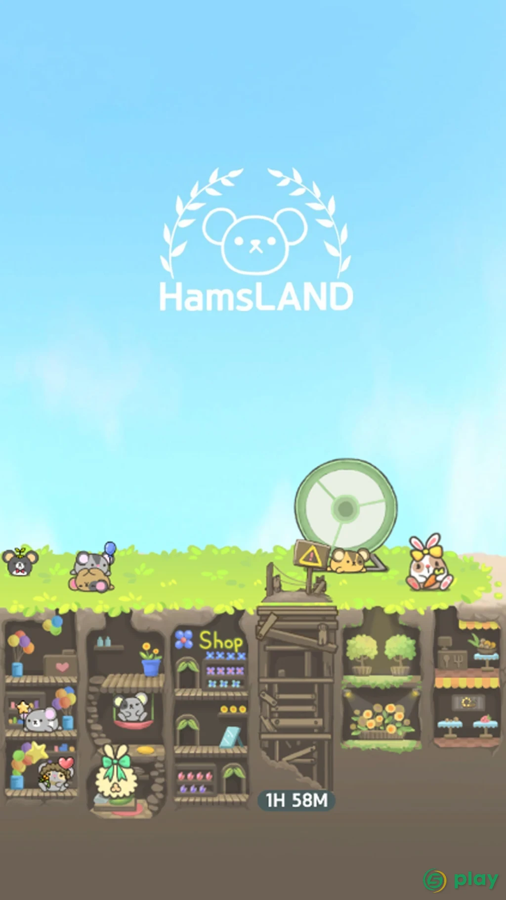 2048 HamsLAND - Hamster Paradise — скриншот 3