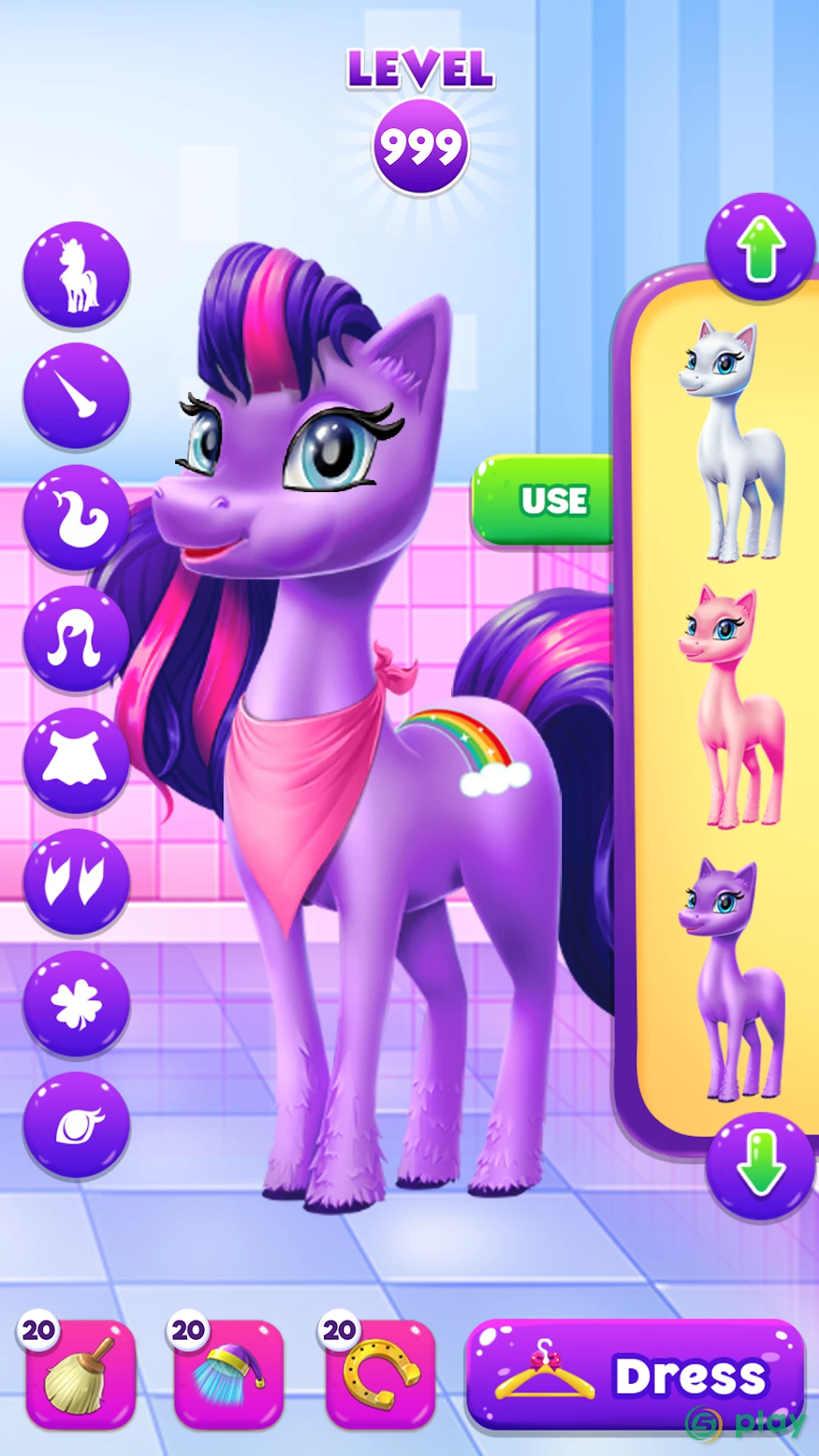 Magical Unicorn Candy World — скриншот 3