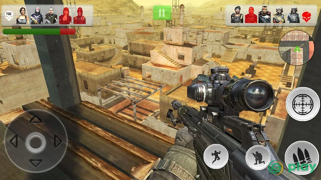 FPS Team War — скриншот 1