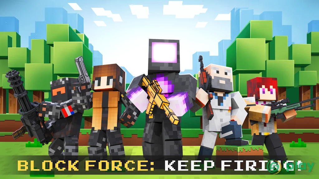 Block Force - Cops N Robbers — скриншот 1