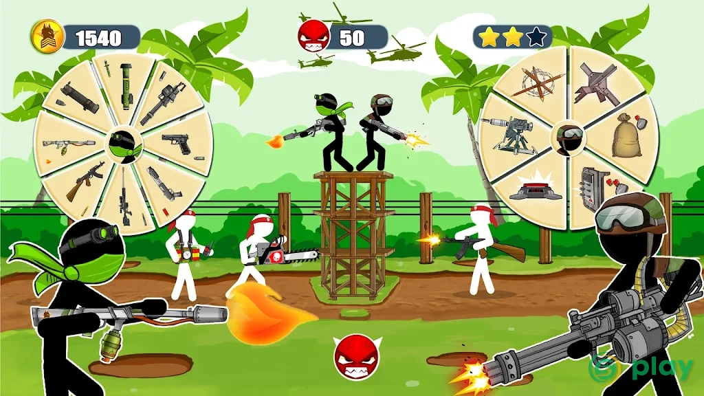 Stickman Army : The Resistance — скриншот 4