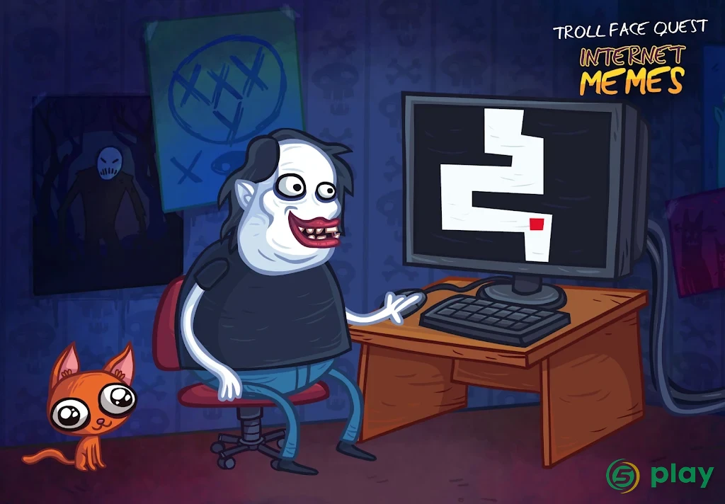 Troll Face Quest Internet Memes — скриншот 1