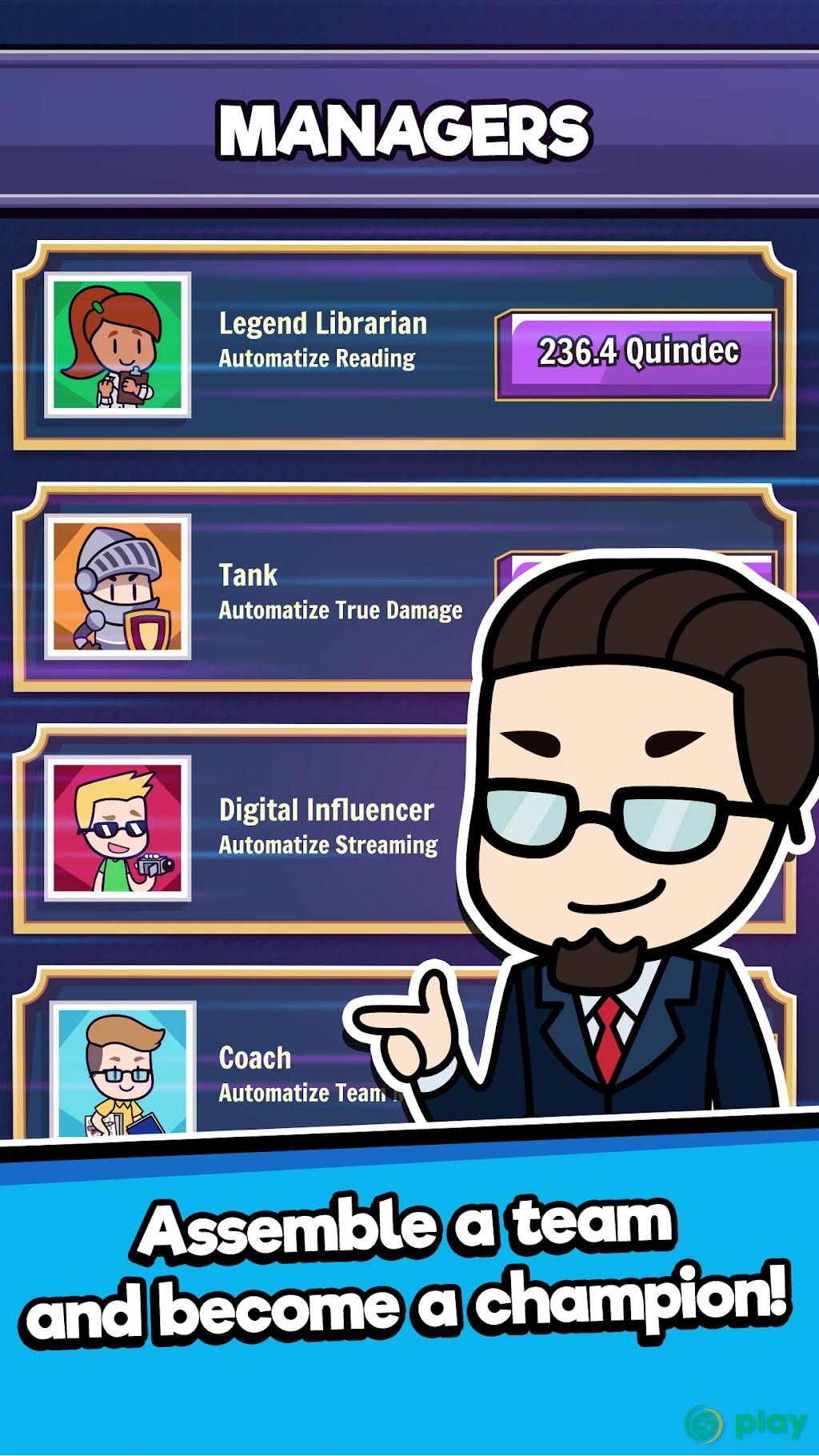 Idle Moba Legends - eSports Tycoon Clicker Game — скриншот 2