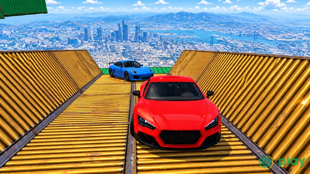 Impossible Car Driving Simulator — скриншот 6