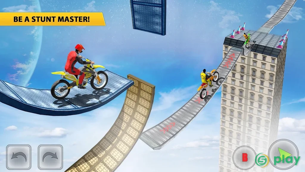 Tricky Bike Trail Stunt — скриншот 3