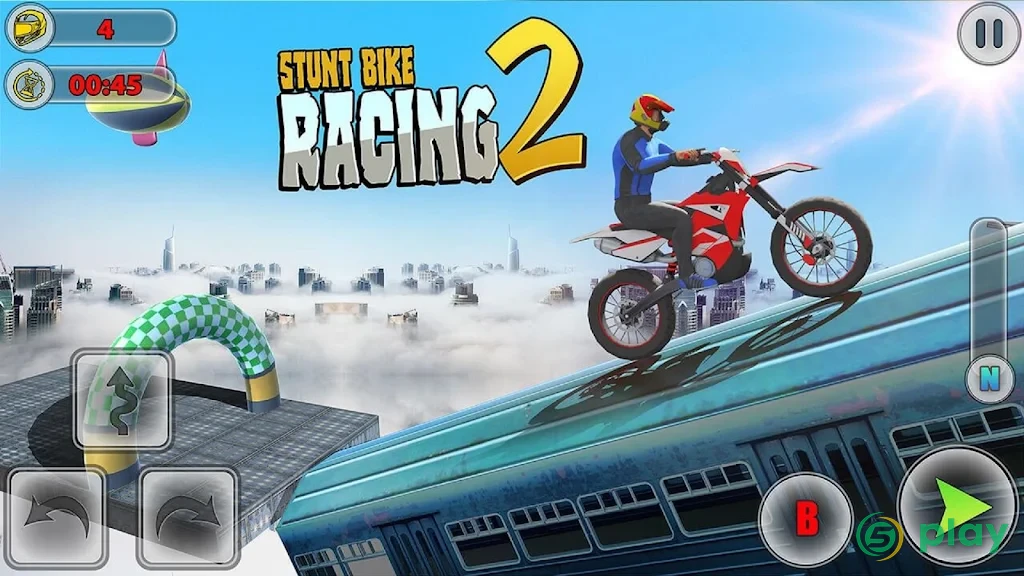 Tricky Bike Trail Stunt — скриншот 5