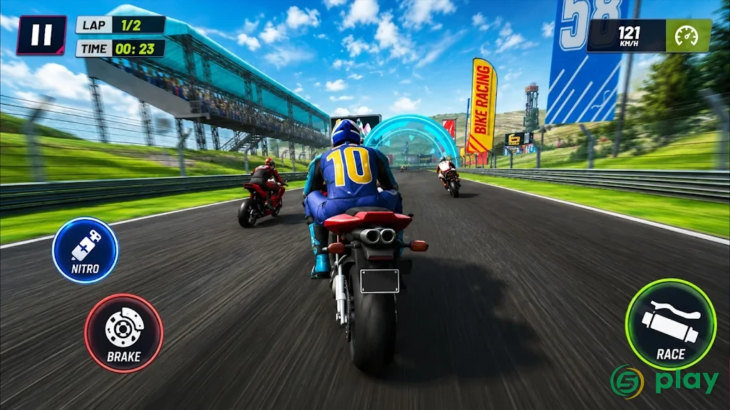 Bike Moto Traffic Racer — скриншот 1