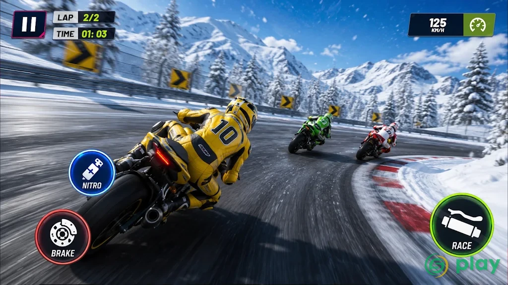Bike Moto Traffic Racer — скриншот 5