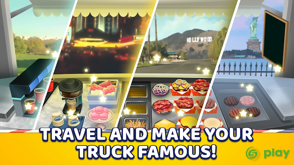 American Burger Truck - Fast Food Cooking Game — скриншот 4