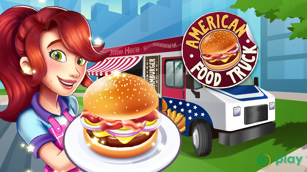 American Burger Truck - Fast Food Cooking Game — скриншот 5