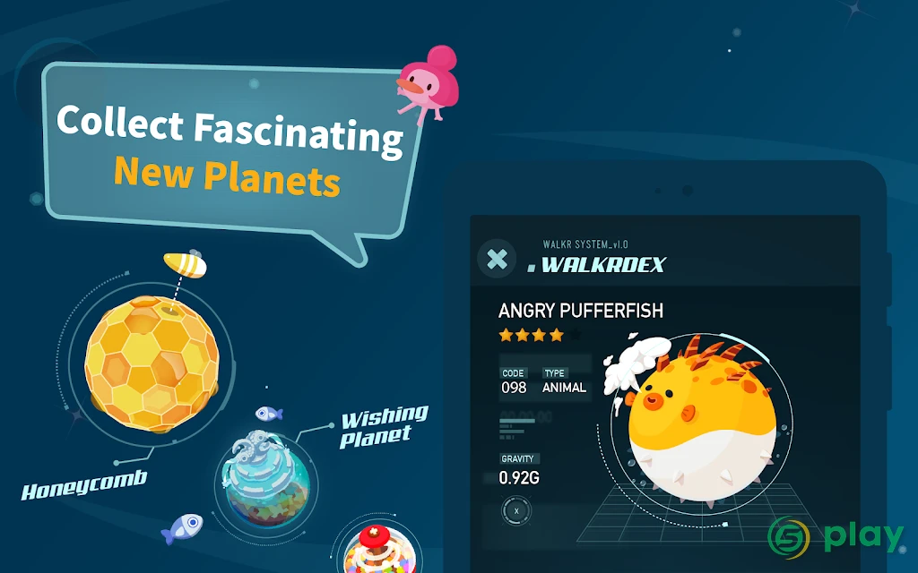 Walkr: Fitness Space Adventure — скриншот 11