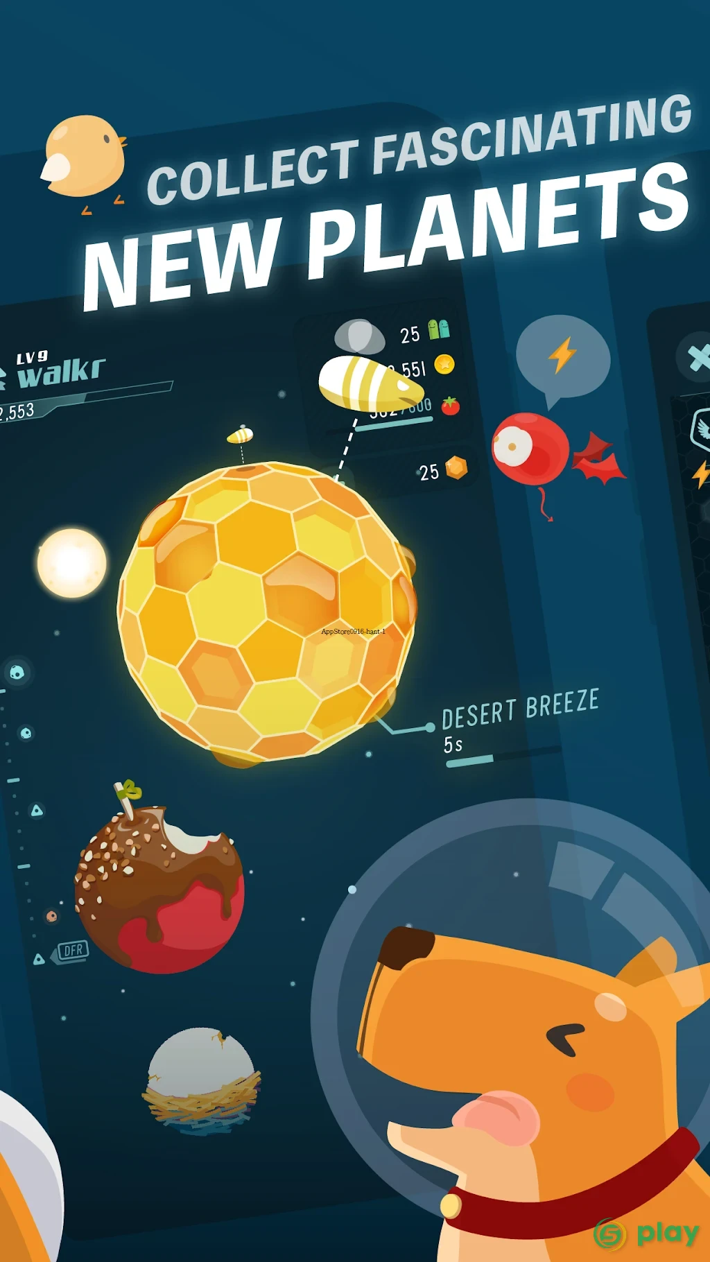 Walkr: Fitness Space Adventure — скриншот 2