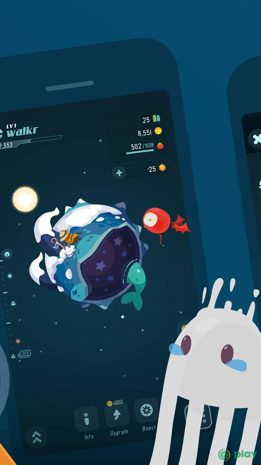 Walkr: Fitness Space Adventure — скриншот 5