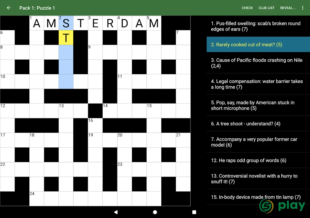 Crossword Cryptic — скриншот 12