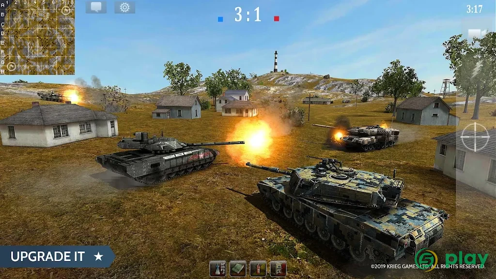 Armored Aces - 3D танки онлайн — скриншот 2