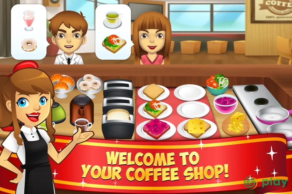 My Coffee Shop - Кофейня — скриншот 1