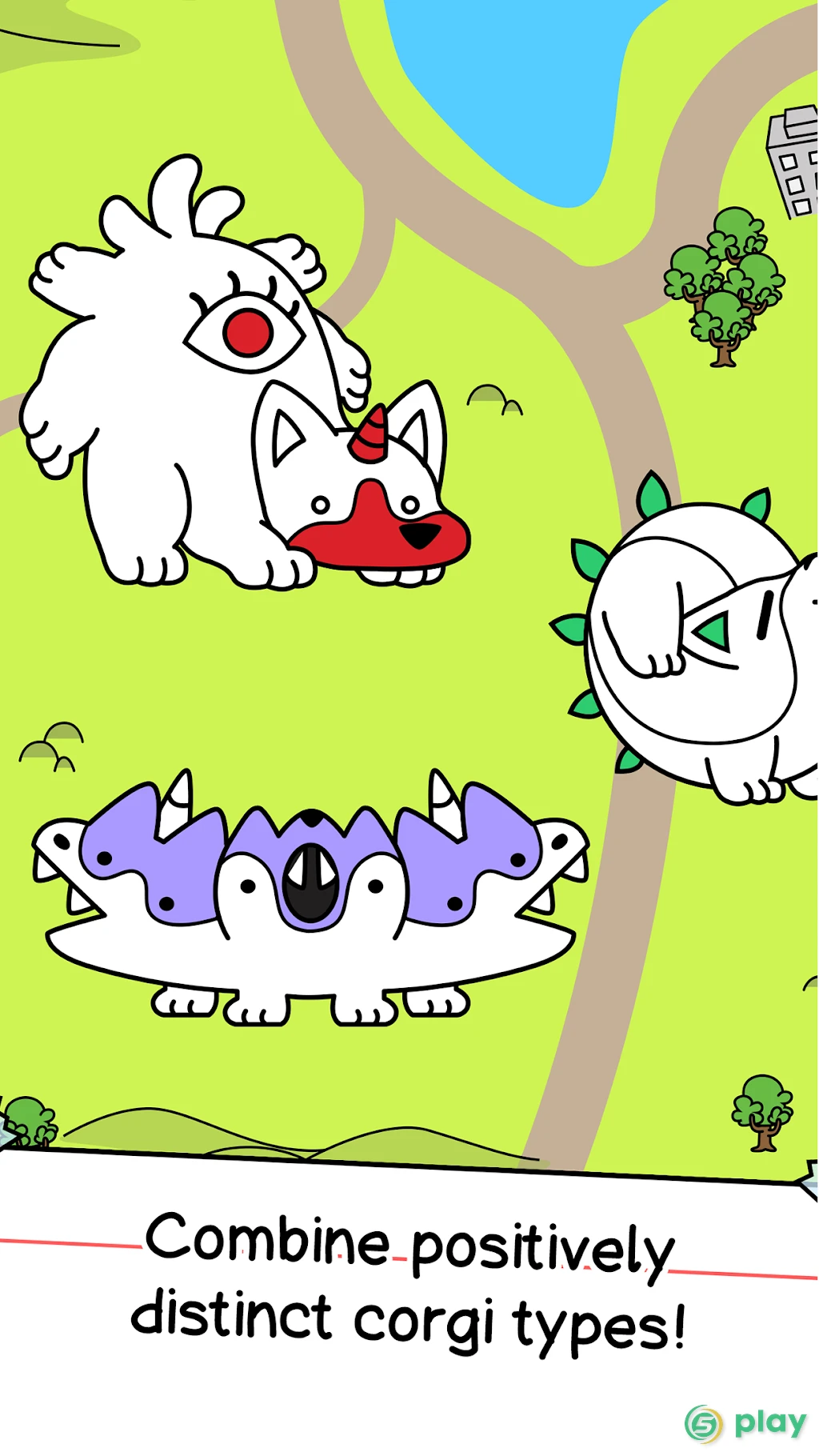 Corgi Evolution - Merge and Create Royal Dogs — скриншот 3