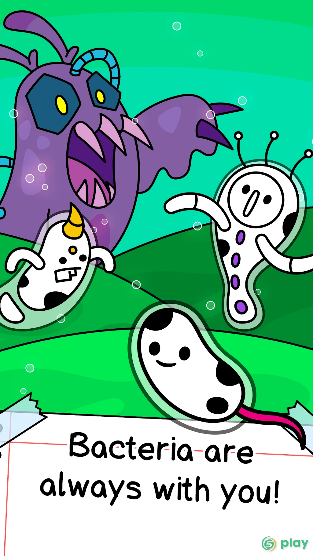 Bacteria Evolution - Merge and Create Germs — скриншот 1