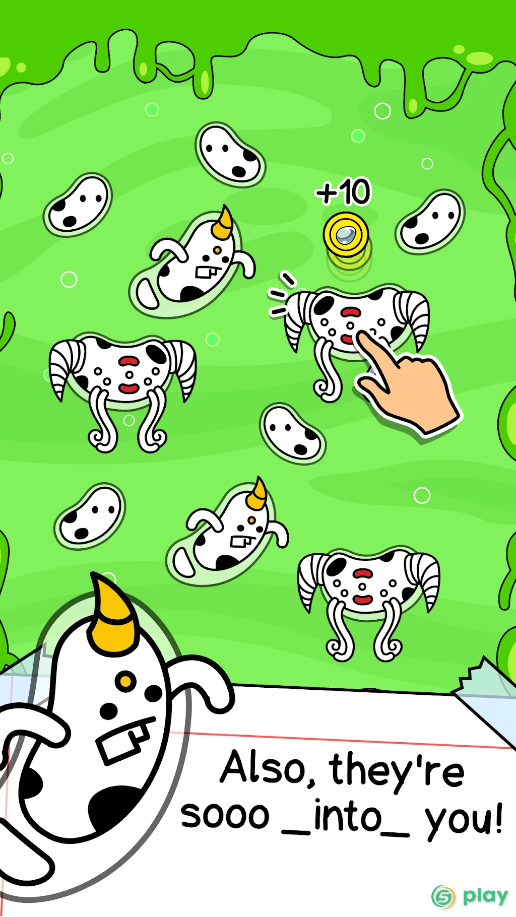 Bacteria Evolution - Merge and Create Germs — скриншот 2