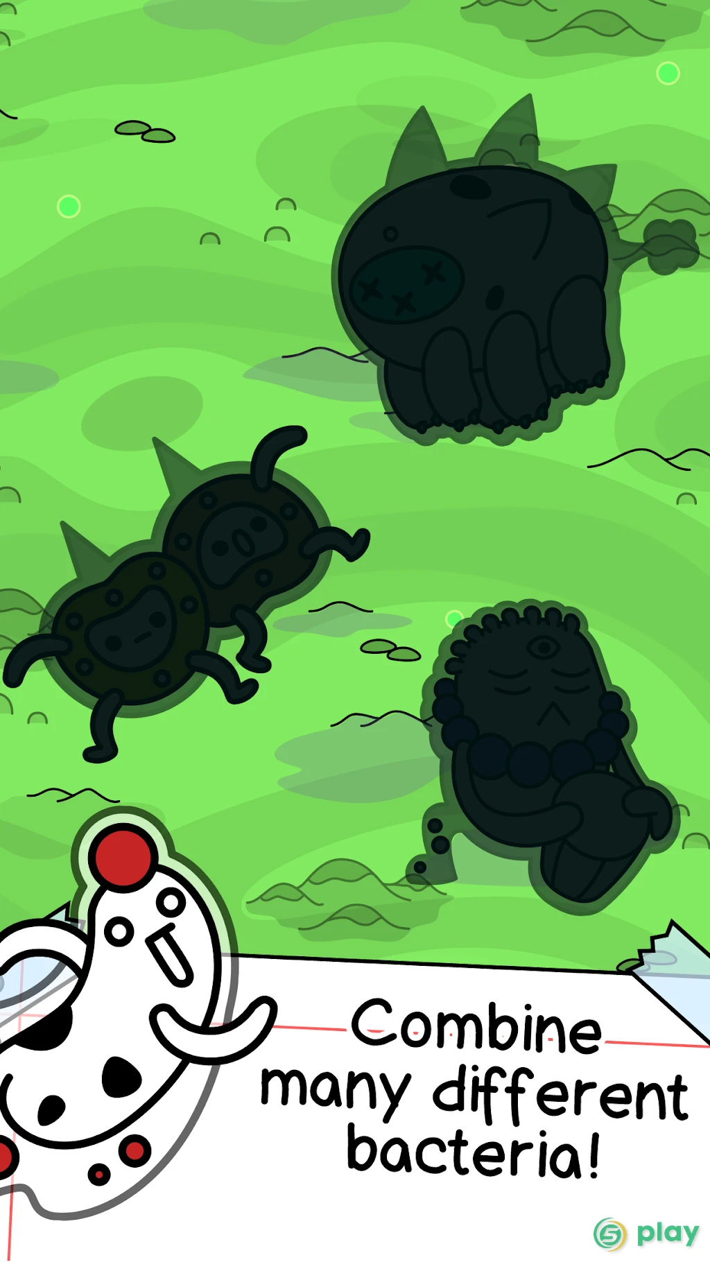 Bacteria Evolution - Merge and Create Germs — скриншот 3