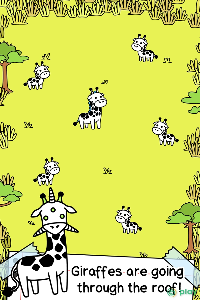 Giraffe Evolution - Clicker — скриншот 2