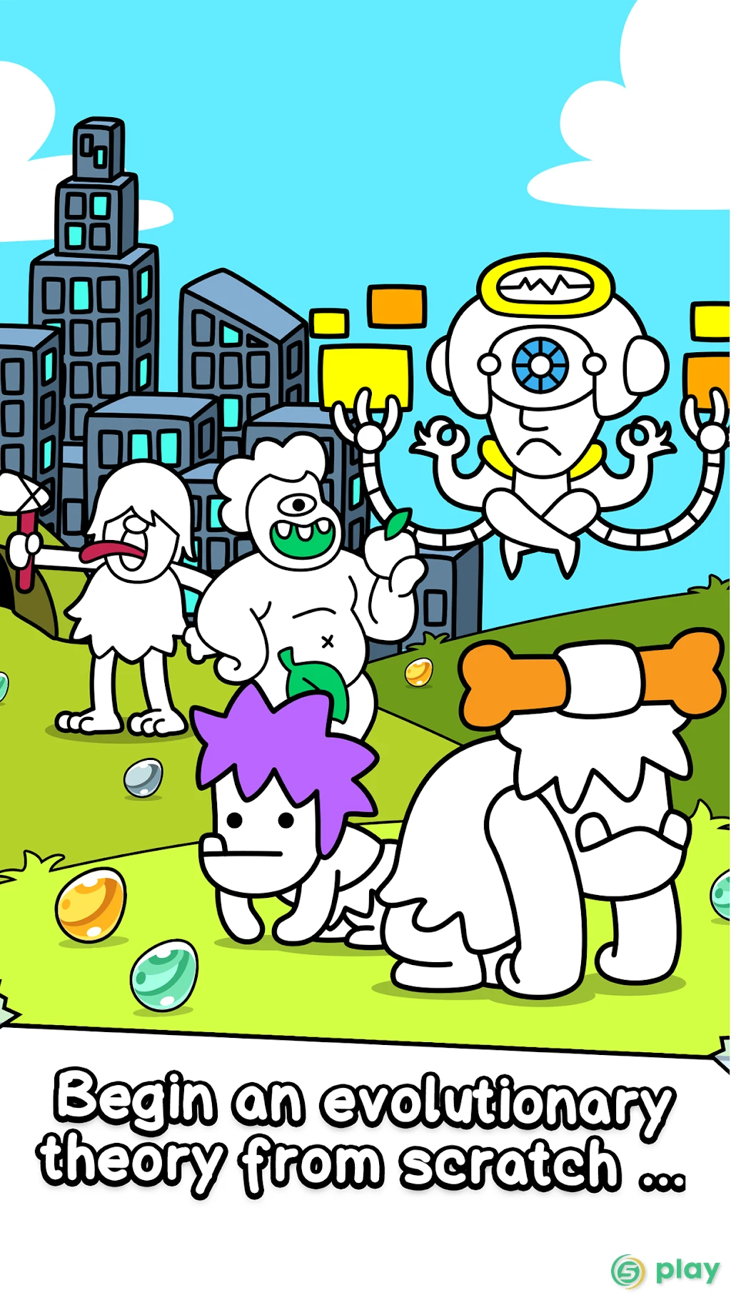 Human Evolution - Create your own Mankind! — скриншот 1