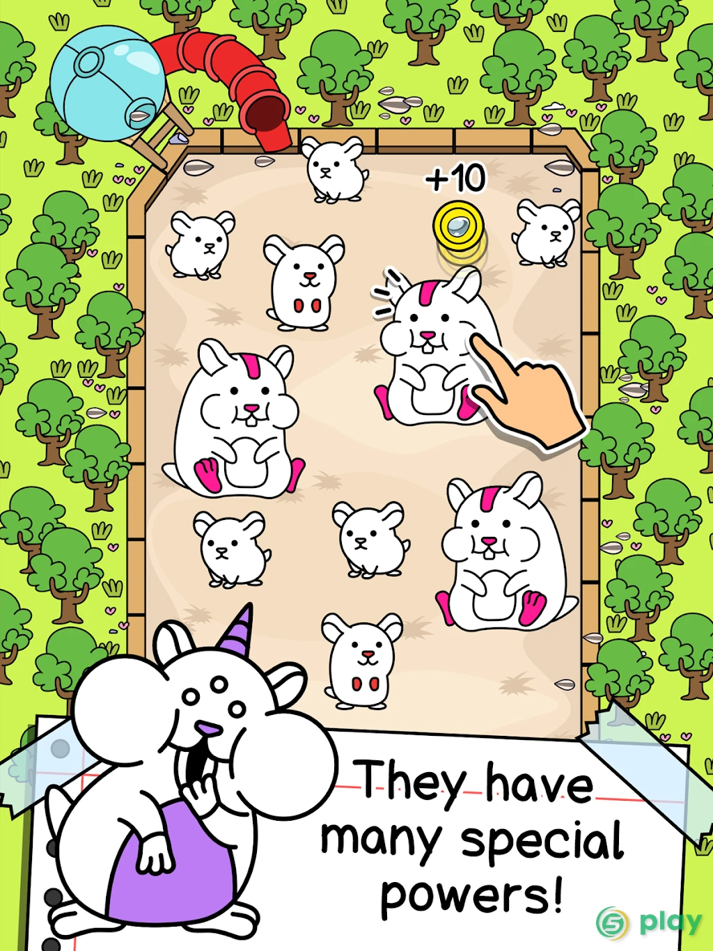 Hamster Evolution - Merge and Create Cute Mice! — скриншот 6