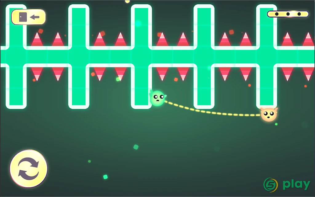 Sticky Climbers: Опасное Приключение — скриншот 14