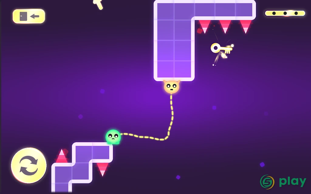 Sticky Climbers: Опасное Приключение — скриншот 9