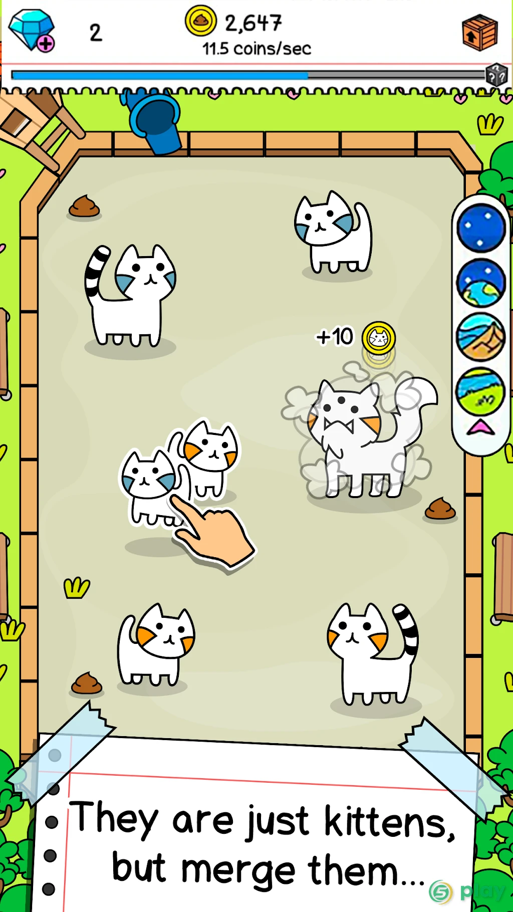 Cat Evolution — скриншот 1
