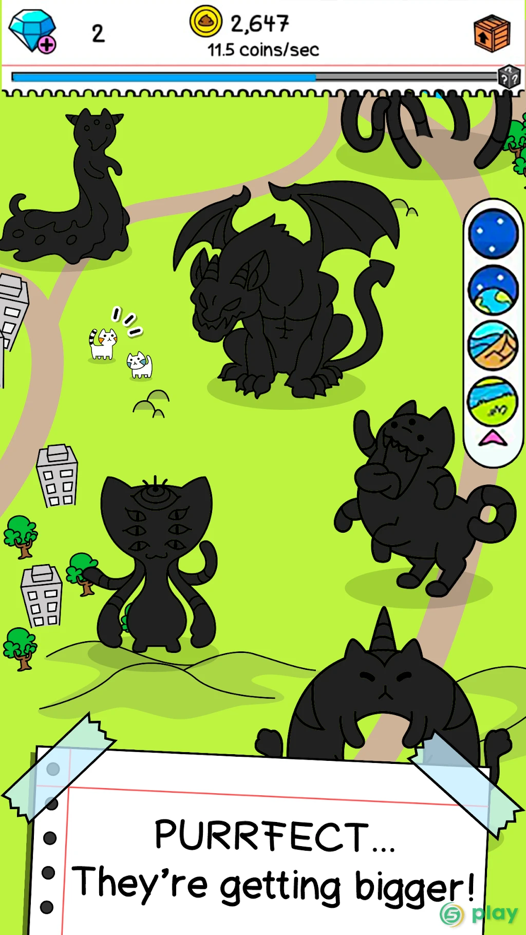 Cat Evolution — скриншот 4