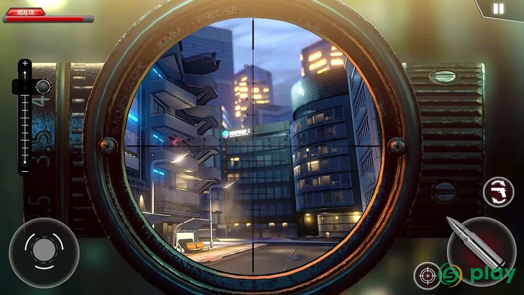 City Police Sniper 2018 - Best FPS Shooter — скриншот 4