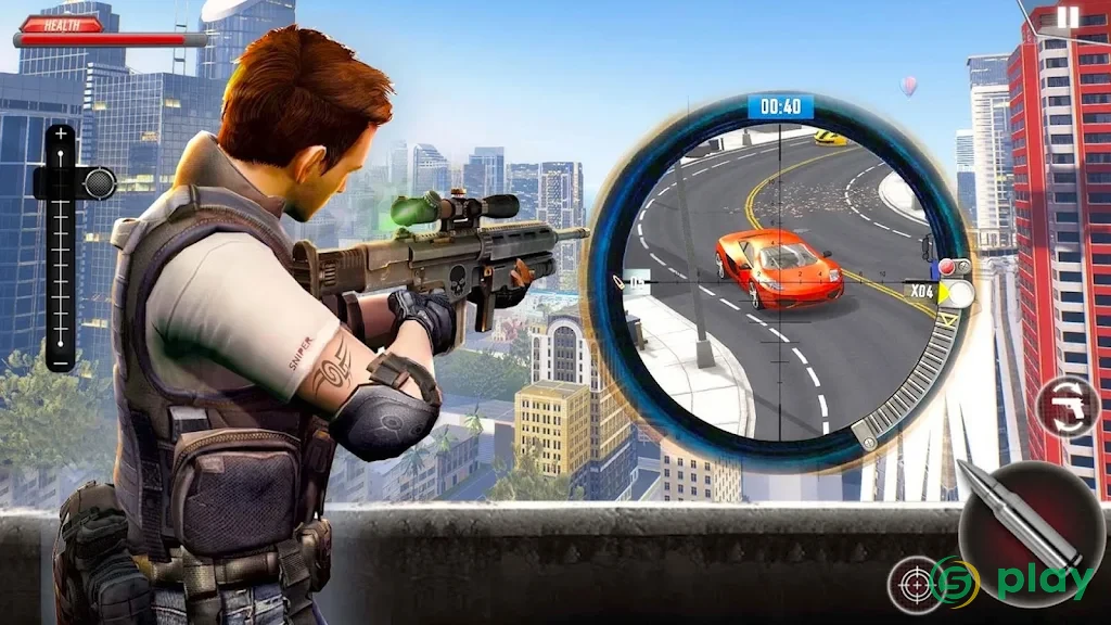 City Police Sniper 2018 - Best FPS Shooter — скриншот 6