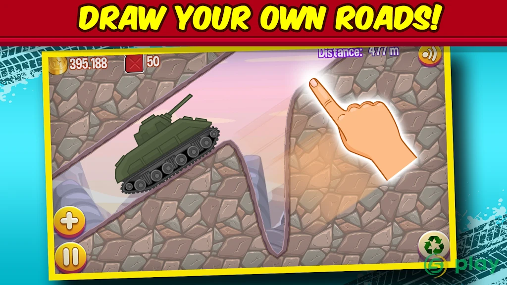 Road Draw: Climb Your Own Hills — скриншот 3