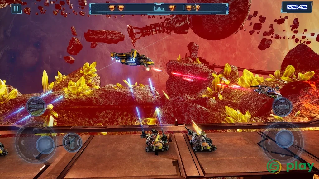 Red Siren: Space Defense — скриншот 5