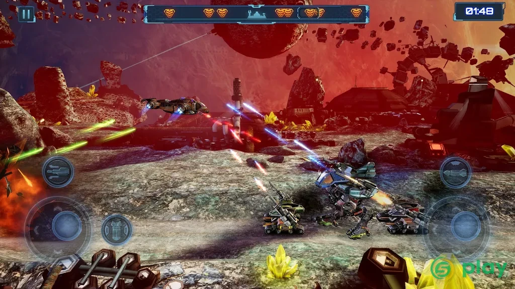 Red Siren: Space Defense — скриншот 7