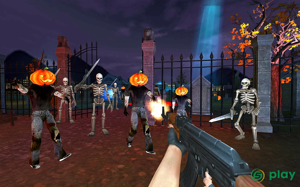 Dead Zombie Shooter - Graveyard fighting — скриншот 15
