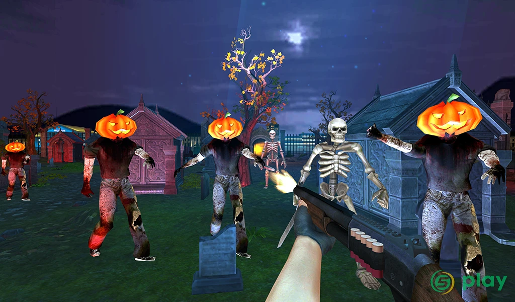 Dead Zombie Shooter - Graveyard fighting — скриншот 6