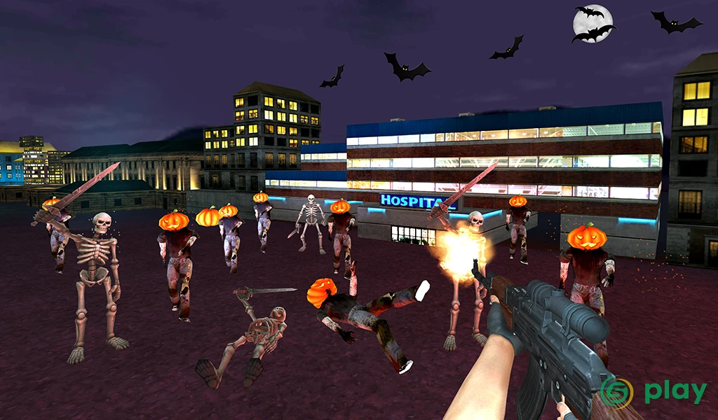 Dead Zombie Shooter - Graveyard fighting — скриншот 8