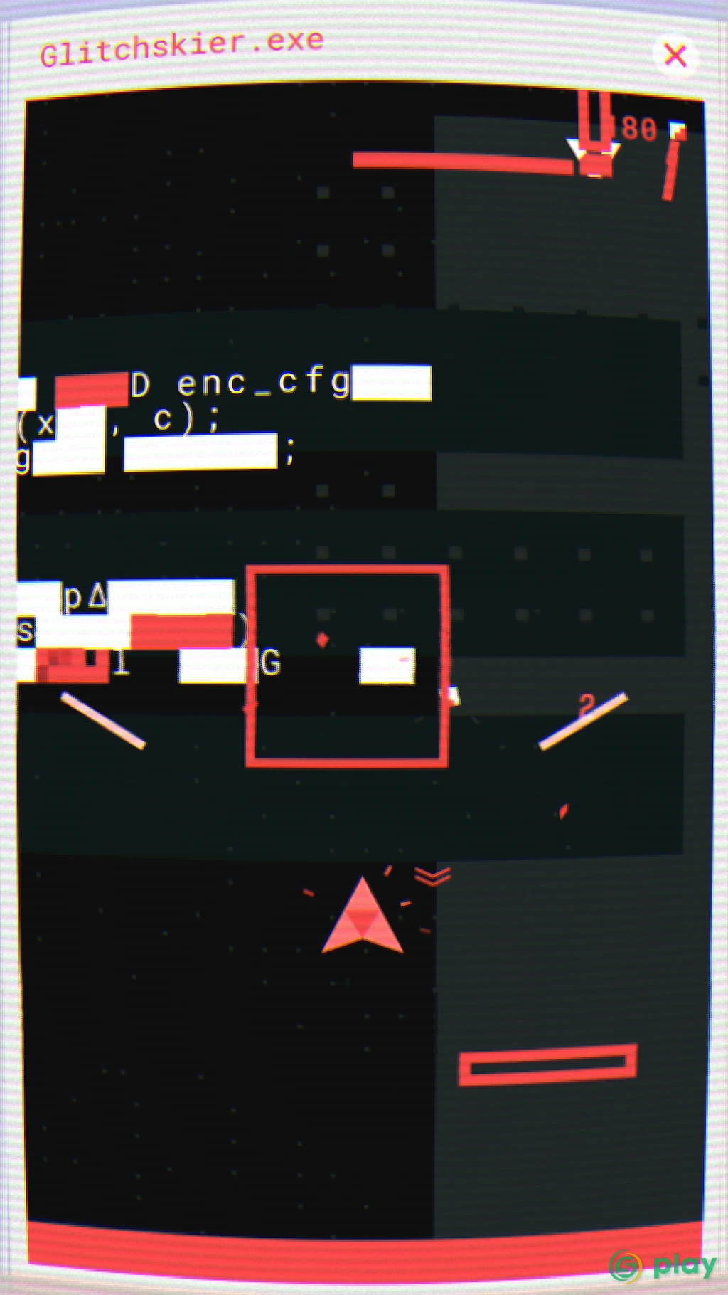 Glitchskier — скриншот 1