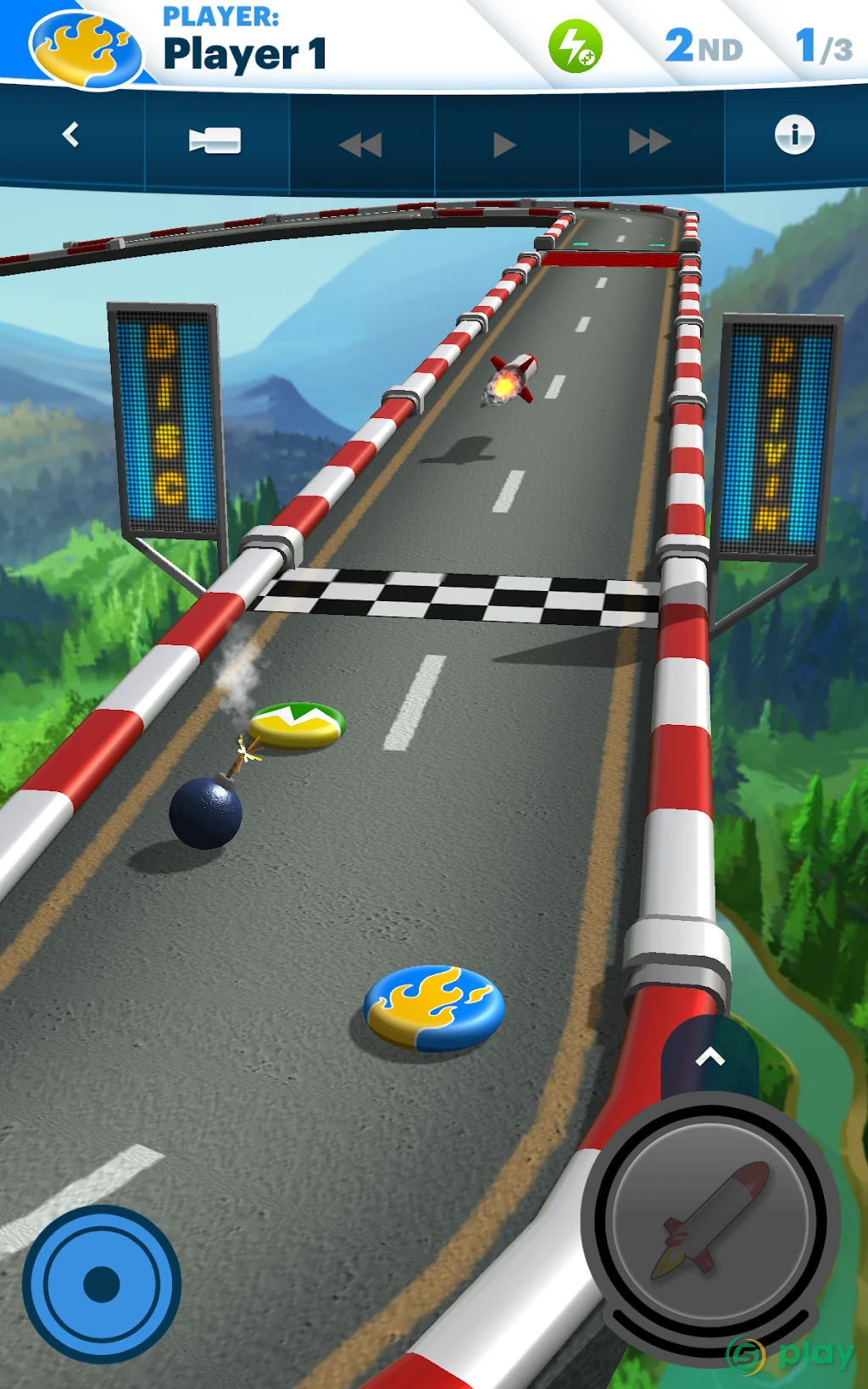 Disc Drivin' 2 — скриншот 1