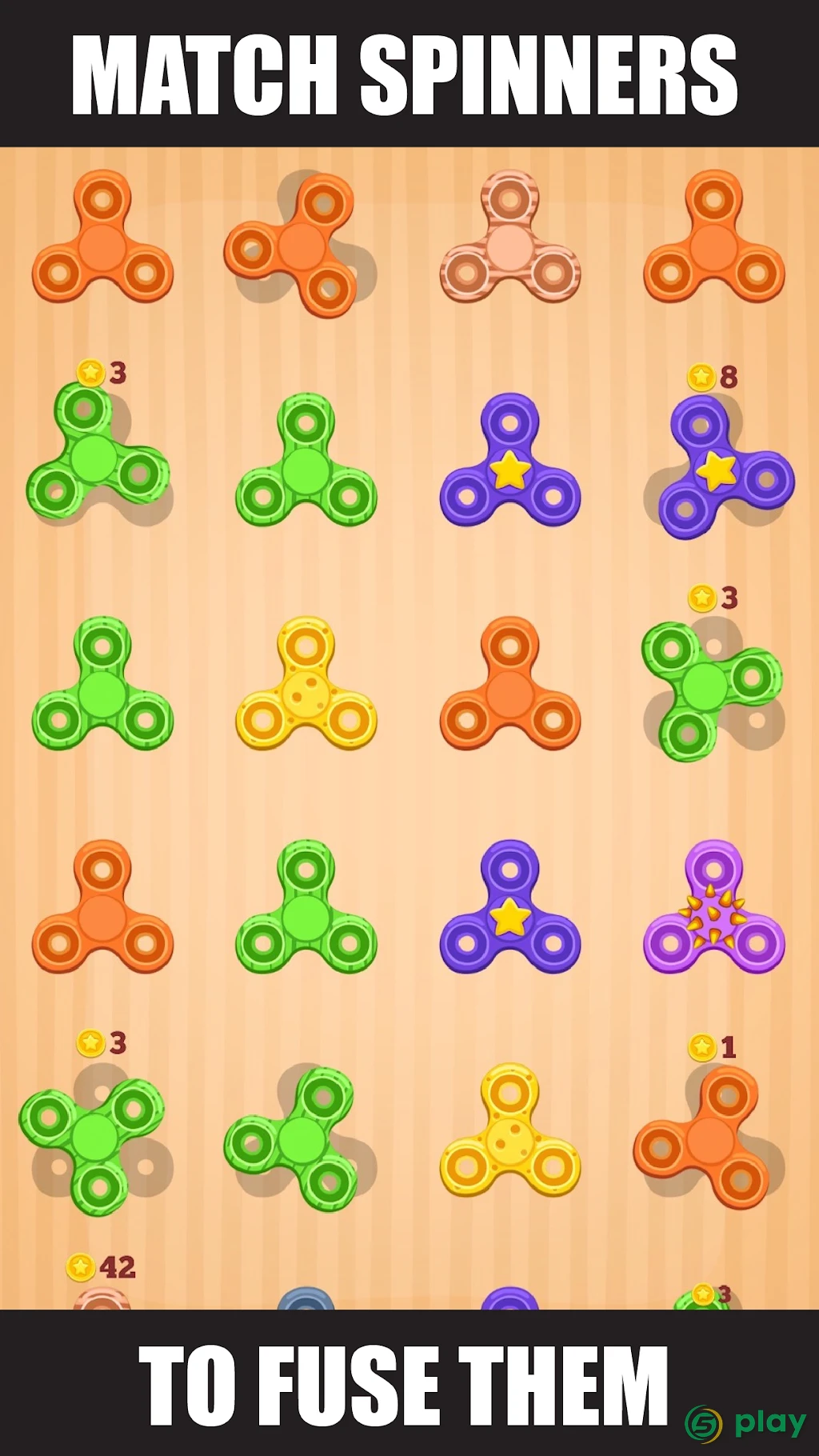 Spinner Evolution - Merge Fidget Spinners! — скриншот 1