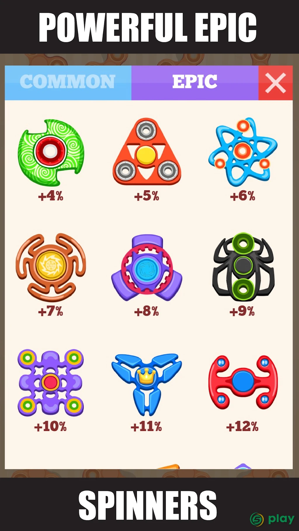 Spinner Evolution - Merge Fidget Spinners! — скриншот 3