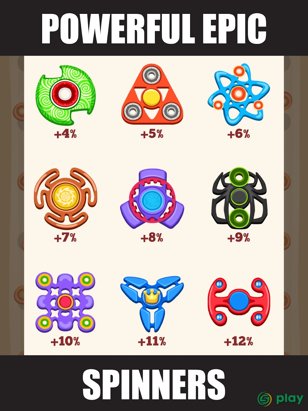 Spinner Evolution - Merge Fidget Spinners! — скриншот 8