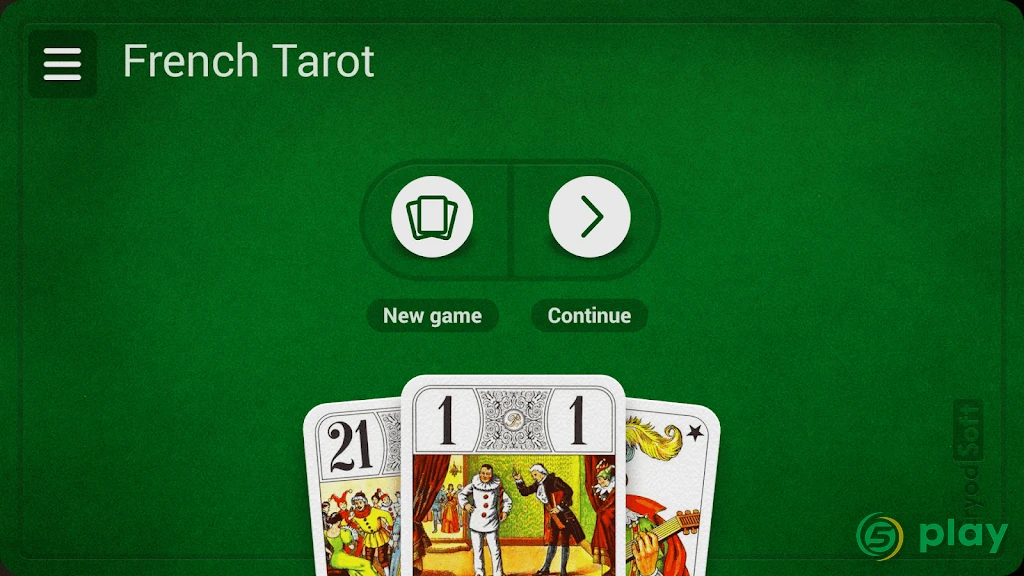 French Tarot — скриншот 2