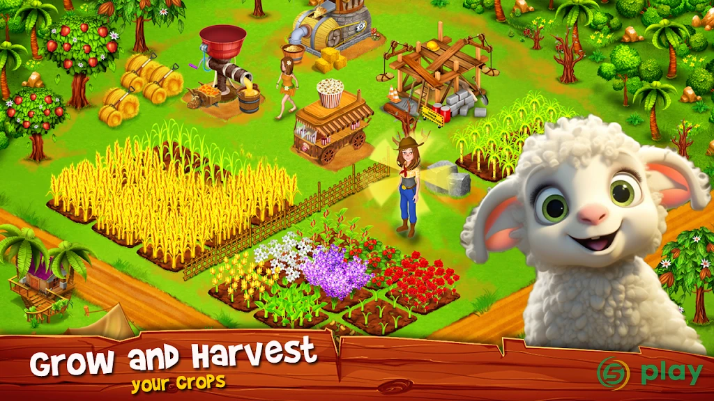 Paradise Hay Farm Island - Offline Game — скриншот 6