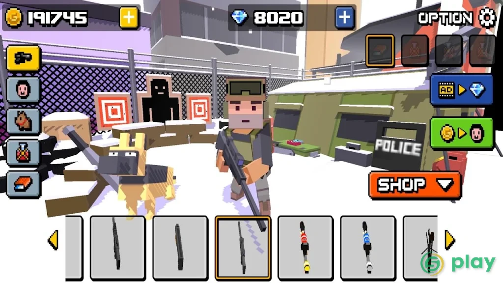 Cube Zombie Hunter — скриншот 5